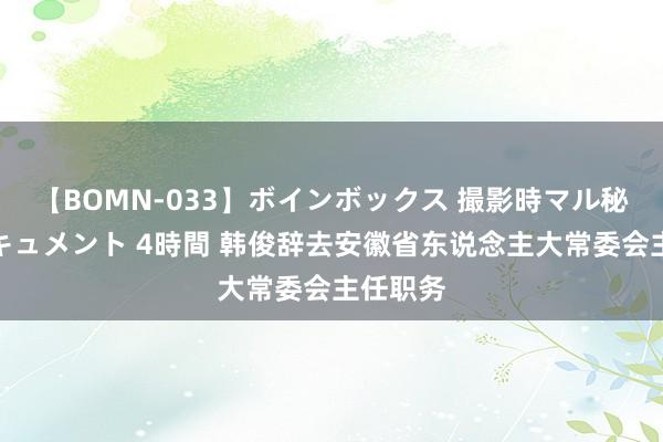 【BOMN-033】ボインボックス 撮影時マル秘面接ドキュメント 4時間 韩俊辞去安徽省东说念主大常委会主任职务